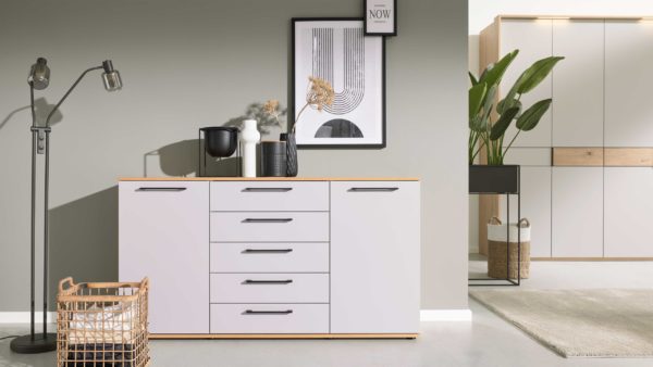 Interliving Kleiderschrank Serie 1207 – Kombikommode 670065