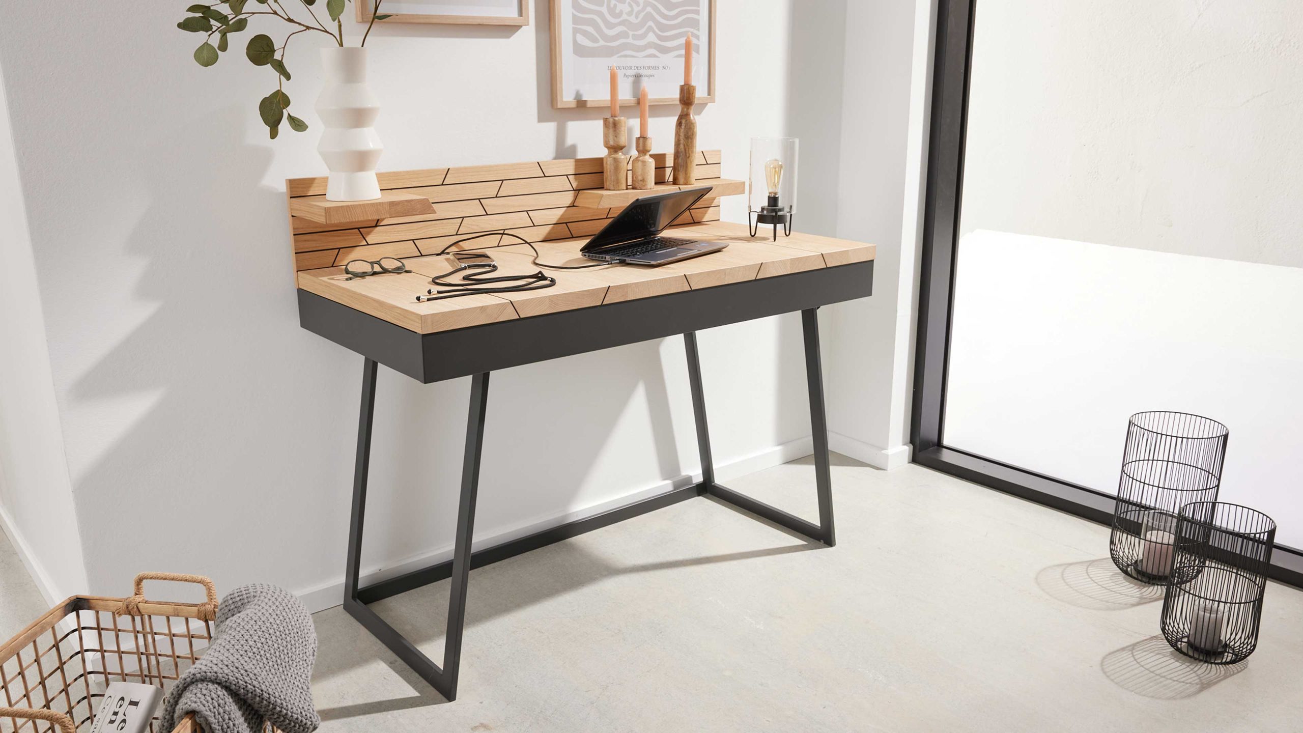 Interliving Wohnzimmer Serie 2108 - Schreibtisch 780125