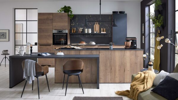 Culineo® Einbauküche C382 mit AEG Einbaugeräten