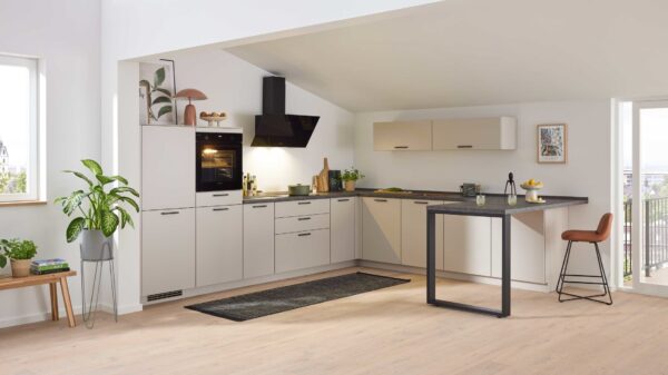 Culineo® Einbauküche C615 mit Einbaugeräten