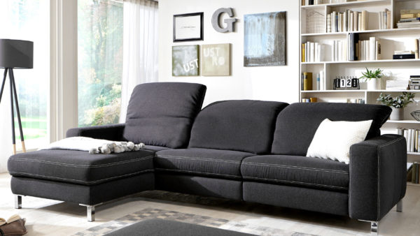 SOFAkultur Ecksofa SK 249 bzw. Eckcouch und Longchair