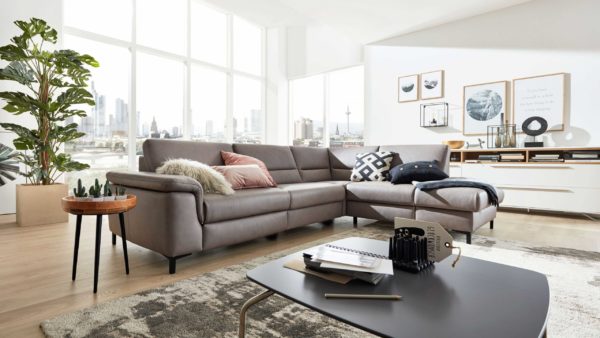 Interliving Sofa Serie 4355 – Ecksofa mit Federkernpolsterung