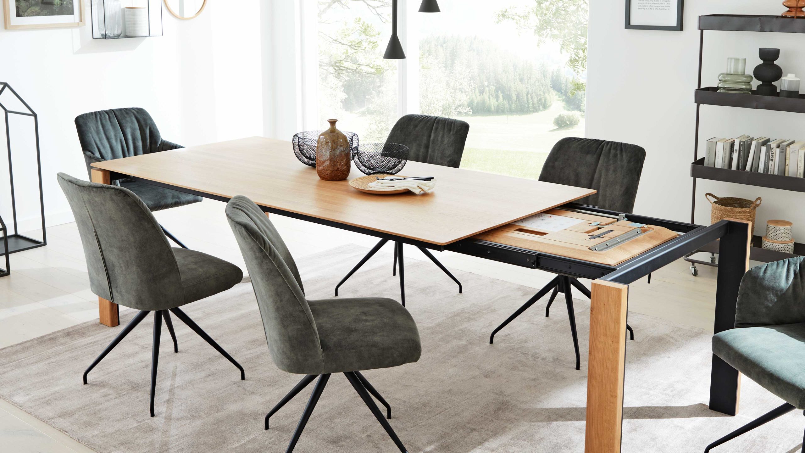 Interliving Esszimmer Serie 5110 - Auszugtisch T0701