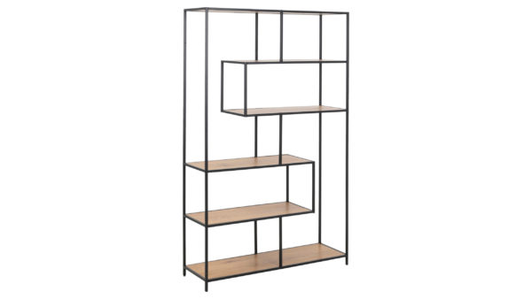 Regal Seaford im Industrielook als Esszimmermöbel